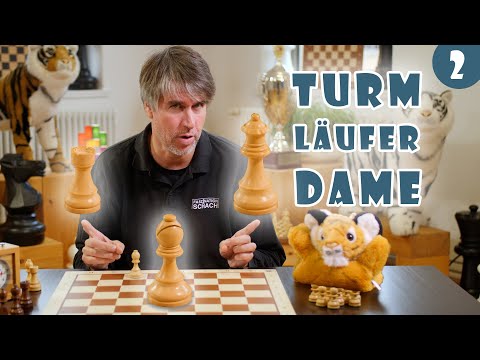 Vorschaubild: Die Schachfiguren Teil 1: Turm, Läufer & Dame