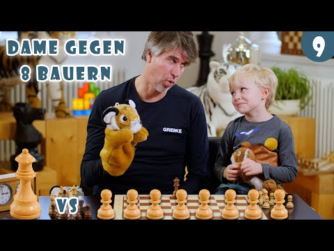 Vorschaubild: Dame gegen 8 Bauern | Schach-Minispiel mit Frederik & Sebastian