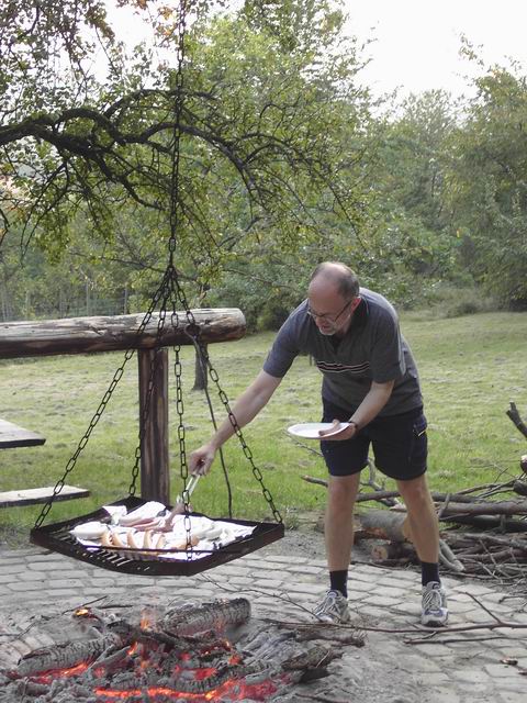 „Aber jetzt ist die richtige Grilltemperatur erreicht“