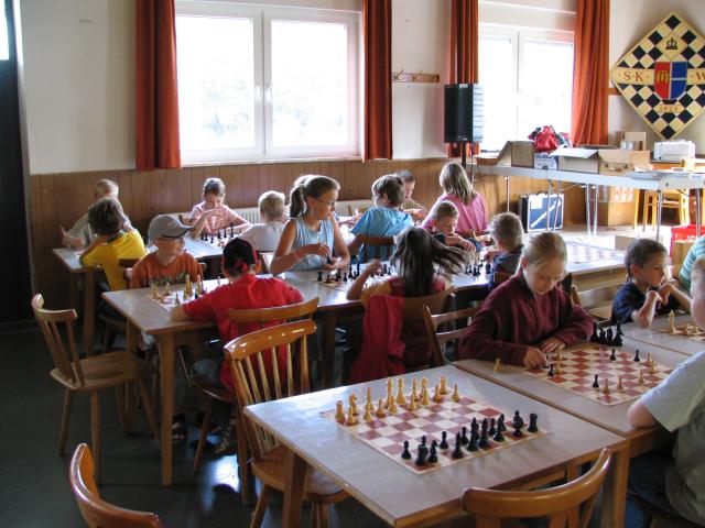 „Die ersten Schachübungen wurden noch in der Halle gemacht.“