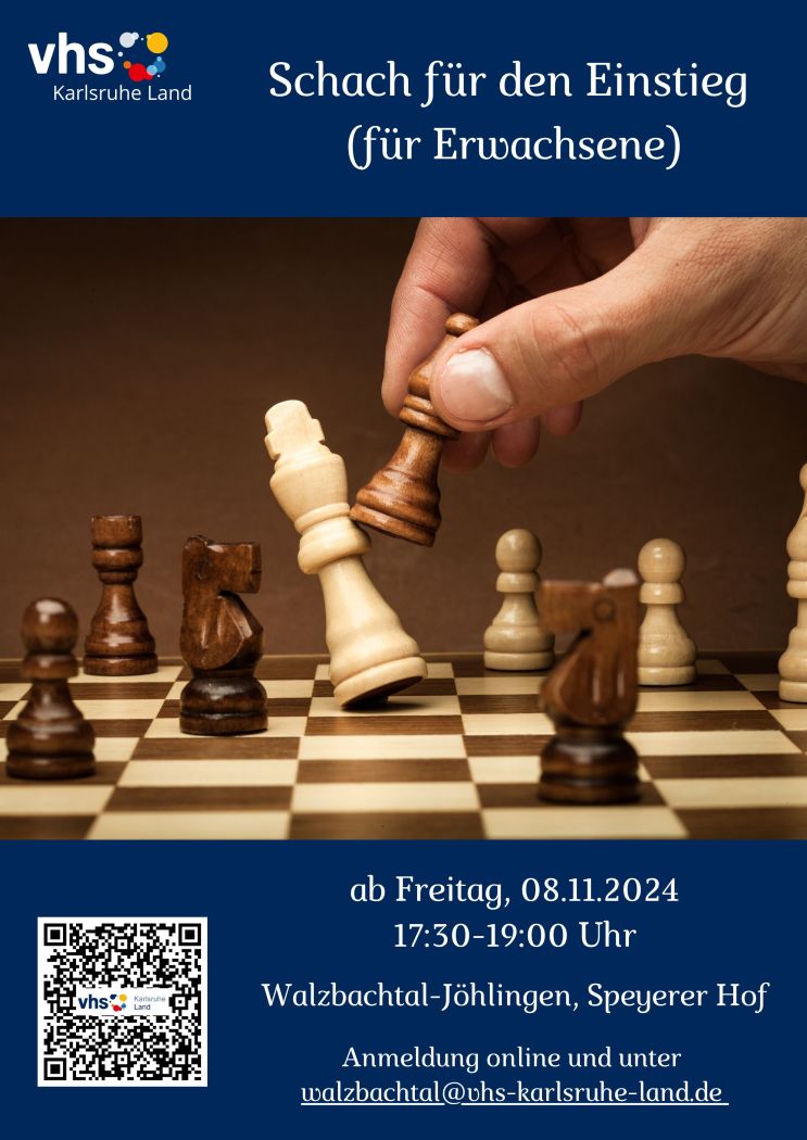 Plakat / Flyer – VHS-Kurs:Plakat / Flyer – VHS-Kurs